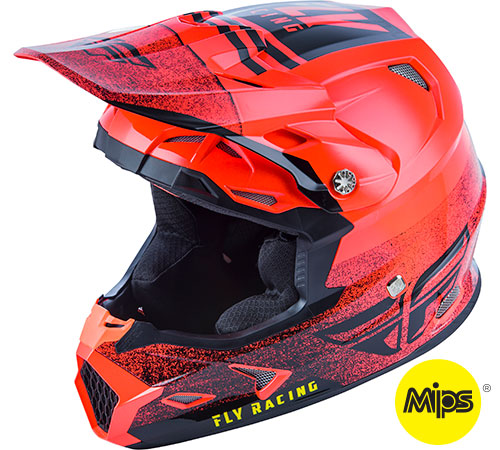 Fly Racing MX Motocross MTB BMX 2018 Kids TOXIN Original Helmet Red/Teal/Black 