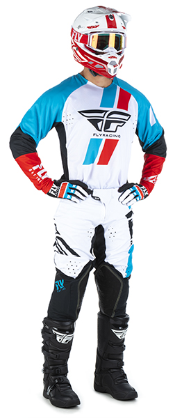 Fly Racing Camiseta Pantalón Negro F-16 arranque Combo Set Mx/Atv Motocross Equitación Gear 18 