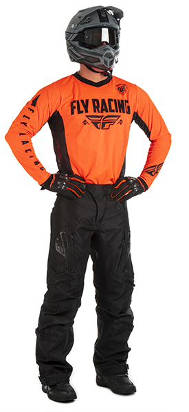 Fly Racing 2019 Toxin MIPS Embargo Orange Cold Weather Helmet Adult Sizes 